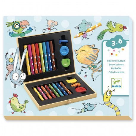 Caja de colores para niños · Djeco