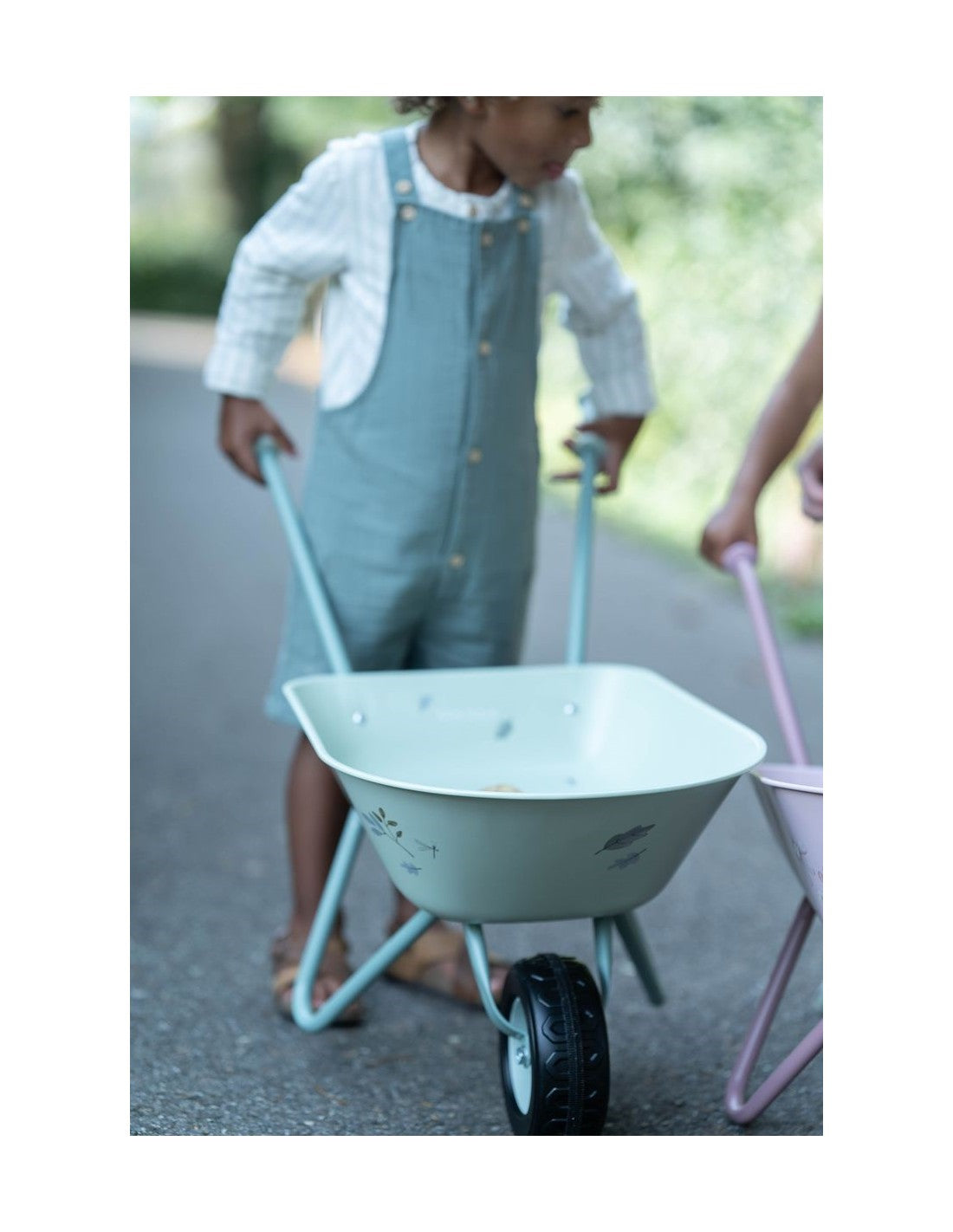 Carretilla metal jardín Forest Friends · Little Dutch