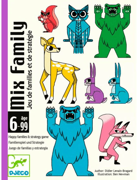 Cartas Mix Family Djeco