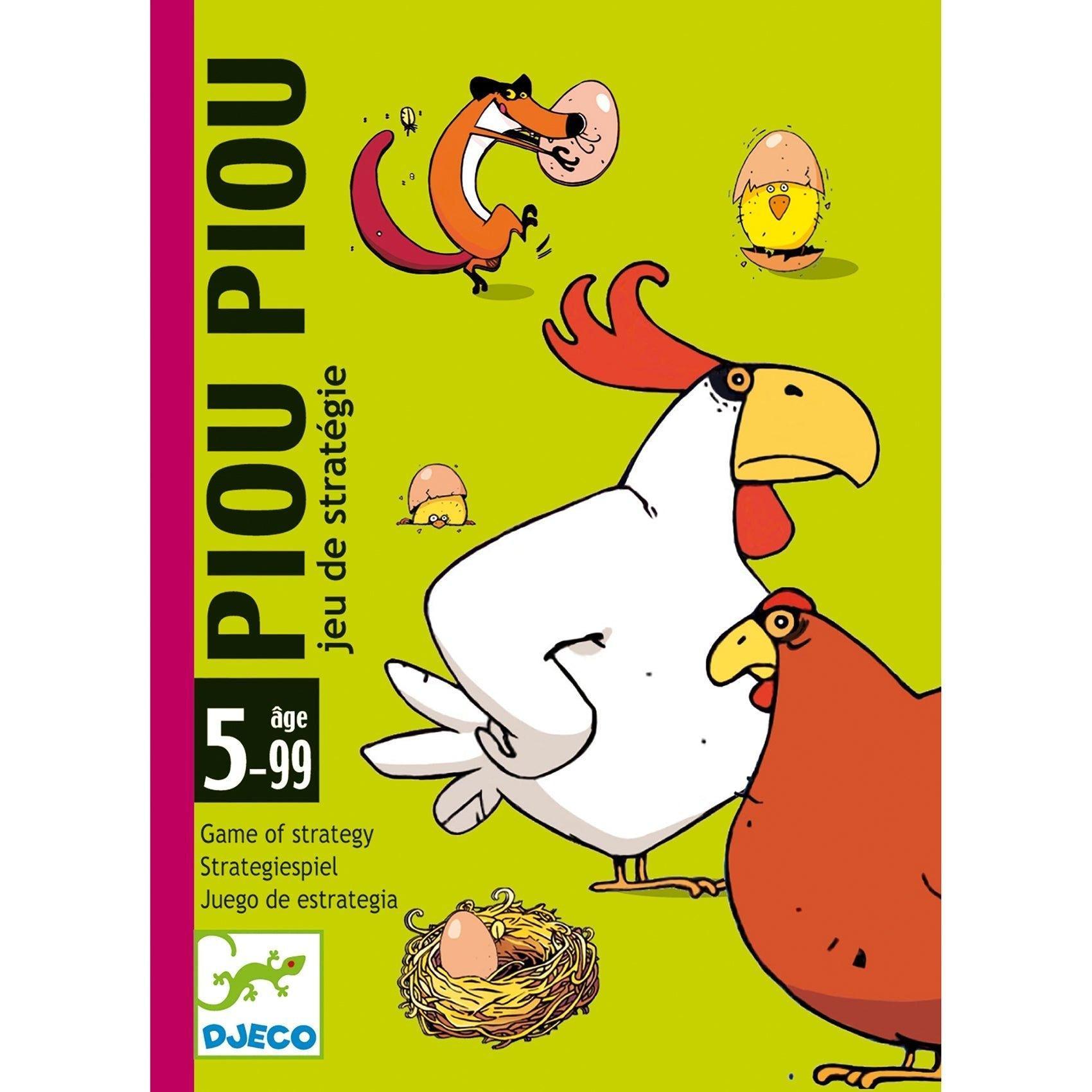 Cartas Piou Piou Djeco