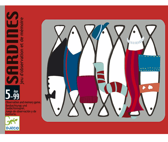 Cartas Sardines Djeco