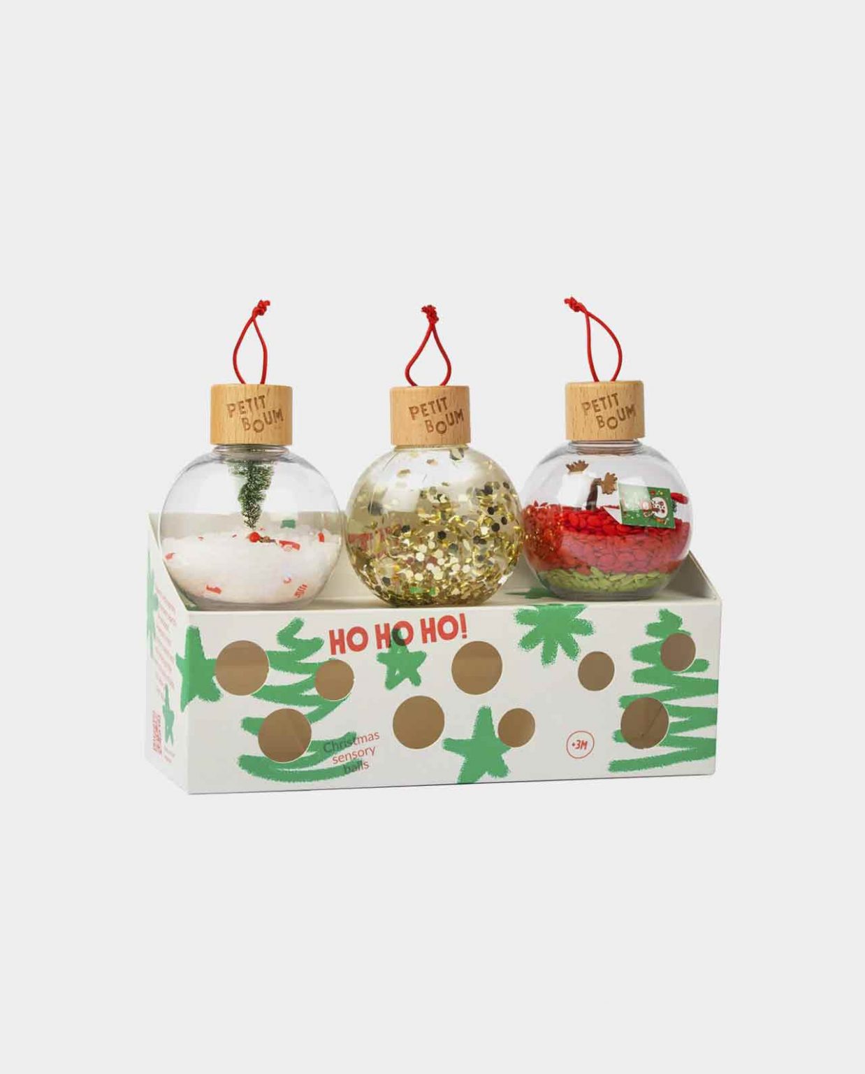 Christmas Sensory Balls · Petit Boum