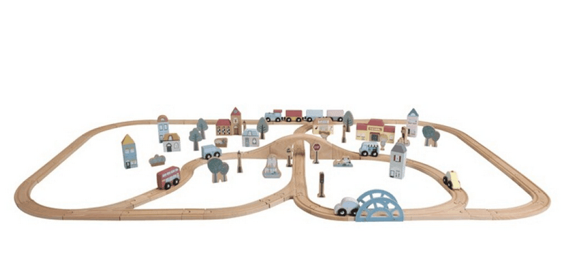Ciudad Sistema De Trenes Little Dutch