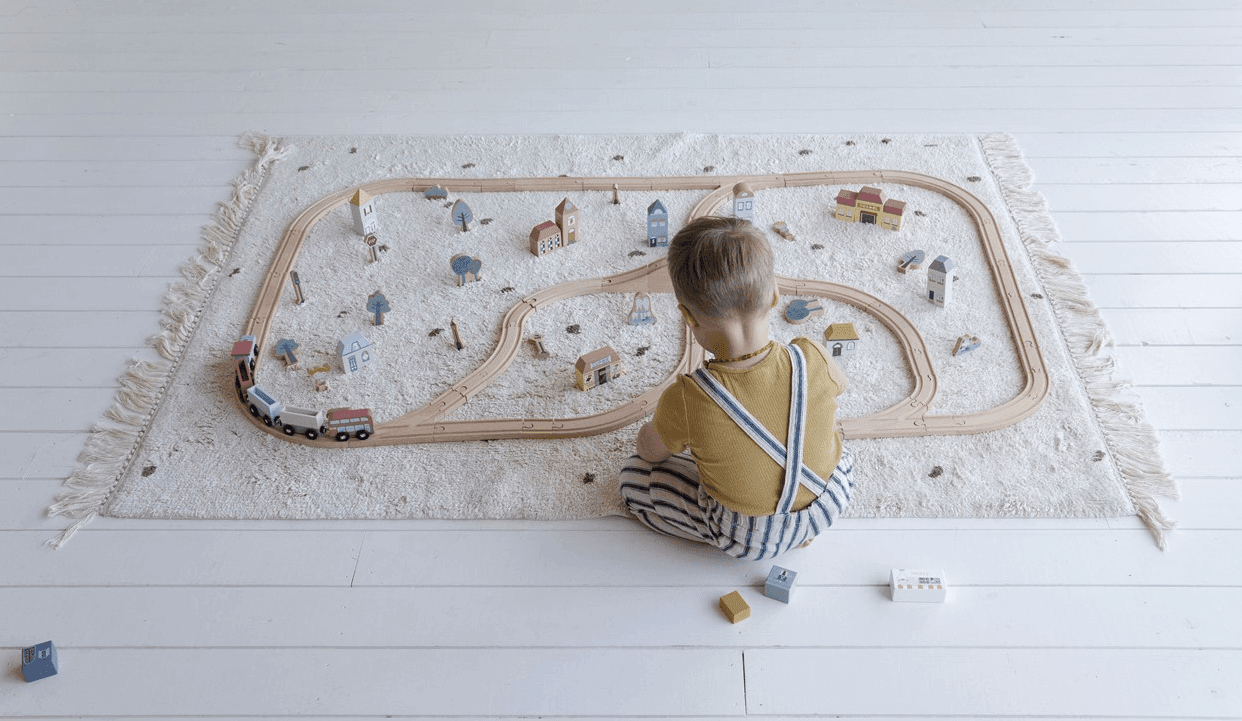 Ciudad Sistema De Trenes Little Dutch