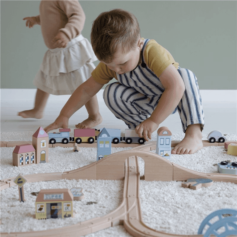 Ciudad Sistema De Trenes Little Dutch