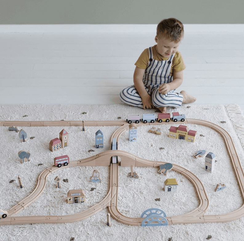 Ciudad Sistema De Trenes Little Dutch
