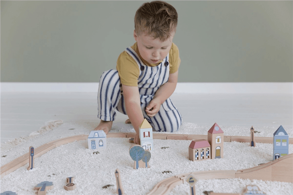 Ciudad Sistema De Trenes Little Dutch