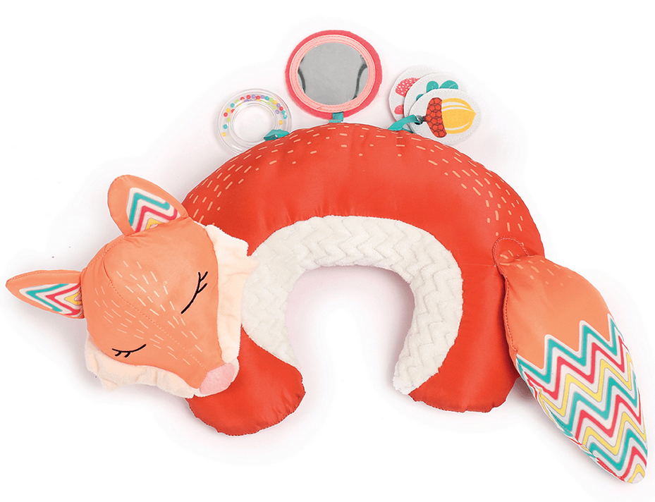 Cojín actividades zorro Ludi