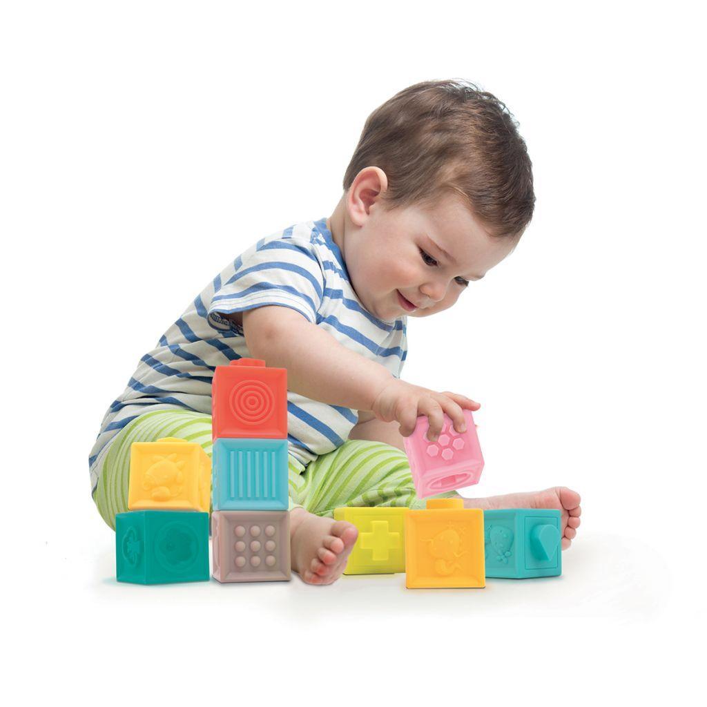Conjunto 9 cubos apilables Ludi