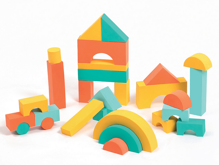 Conjunto de construcción espuma Ludi