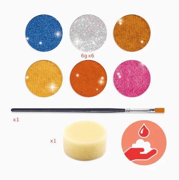 Conjunto de Maquillaje Metalic 6 Colores Djeco