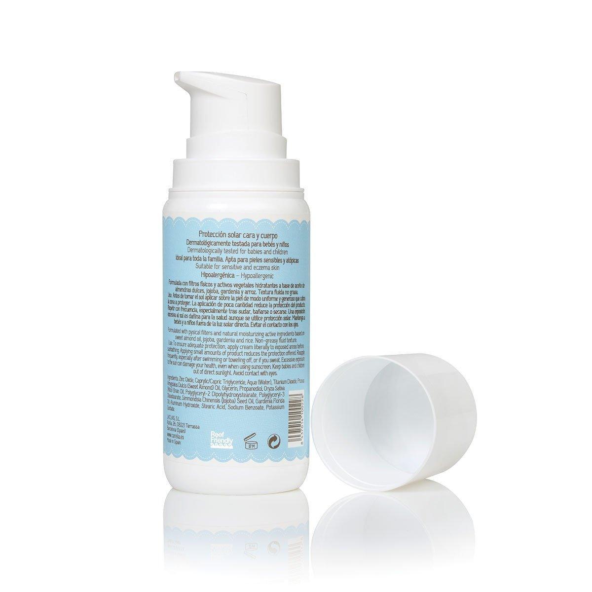 Crema solar SPF50 mineral screen Carelia