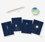Cuadros para rascar Misión Cosmos Djeco