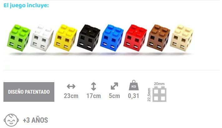 Cube (50 pcs) · Meli