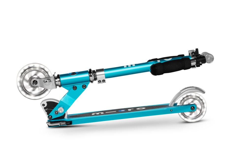Patinete Sprite azul océano Led · Micro