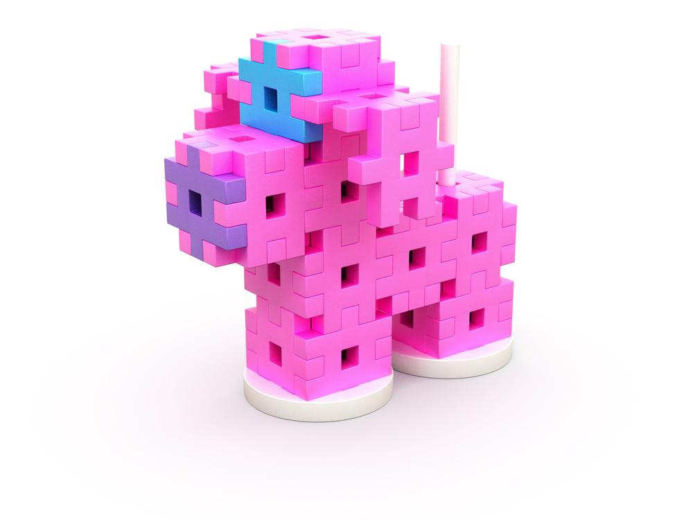 Basic Constructor Pastel (200 piezas) · Meli