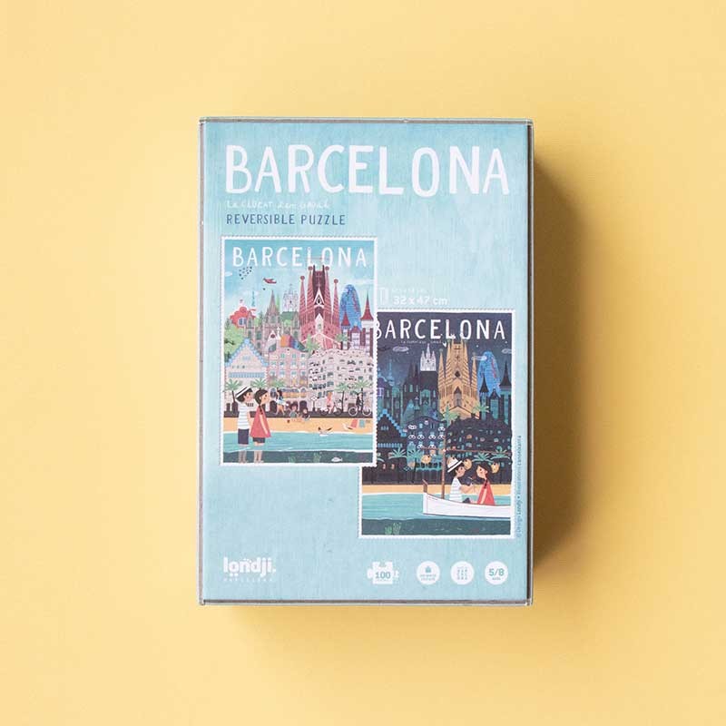 Barcelona Skyline puzle · Londji