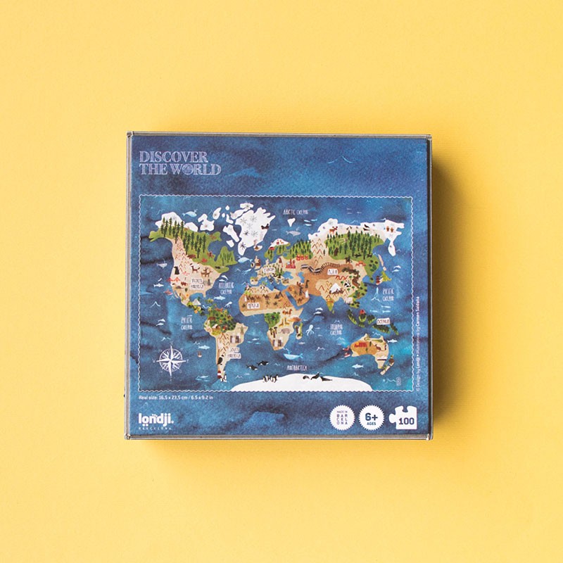 Discover the world (Pocket) - Puzle · Londji