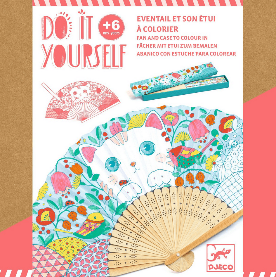 DIY Abanico Koneko Djeco