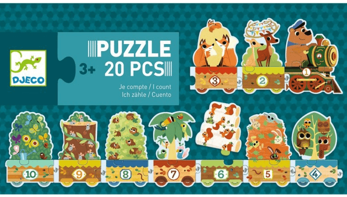 Educativos Puzzle Para Contar Djeco