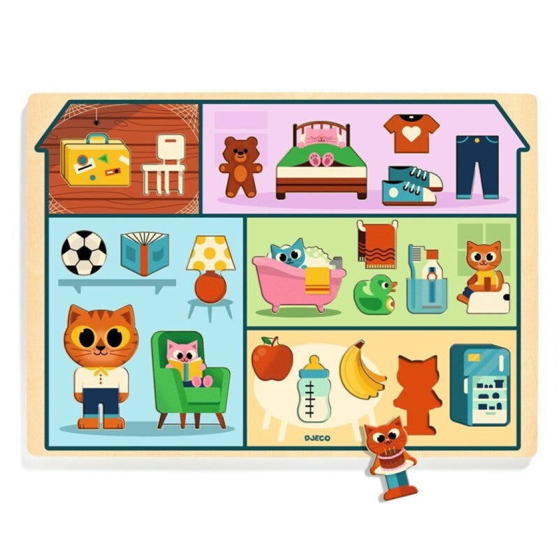 Puzzlo House · Djeco