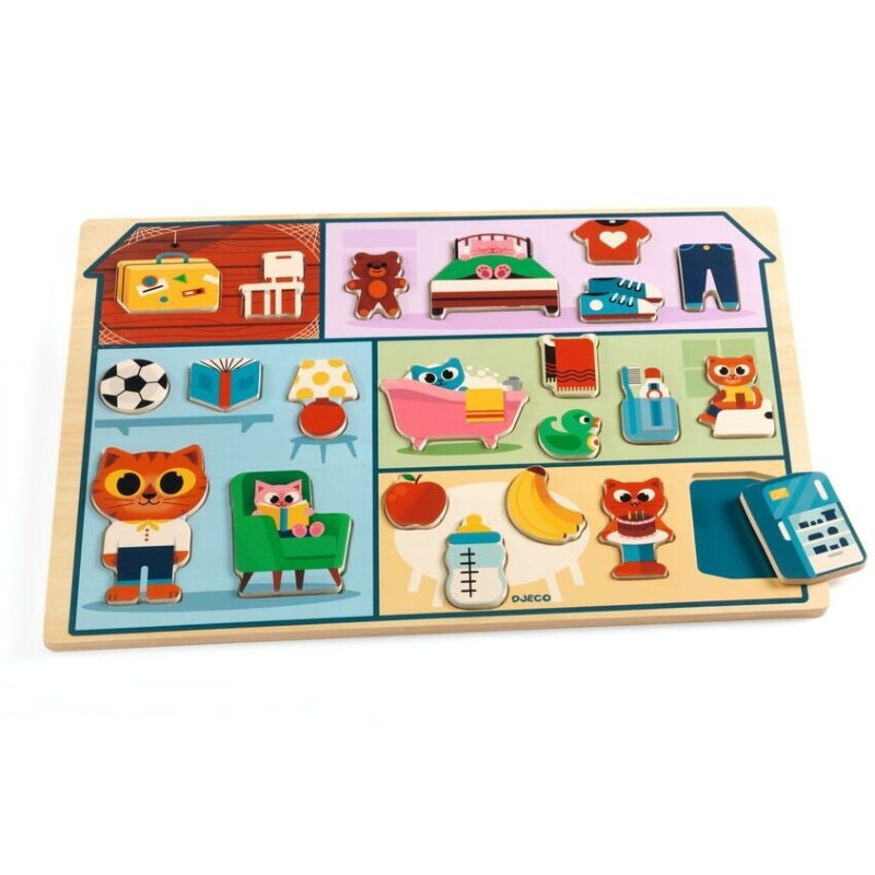 Puzzlo House · Djeco