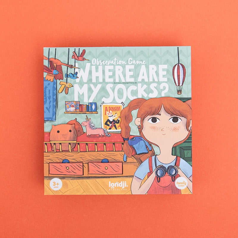 Where are my socks? - Juego de observación · Londji