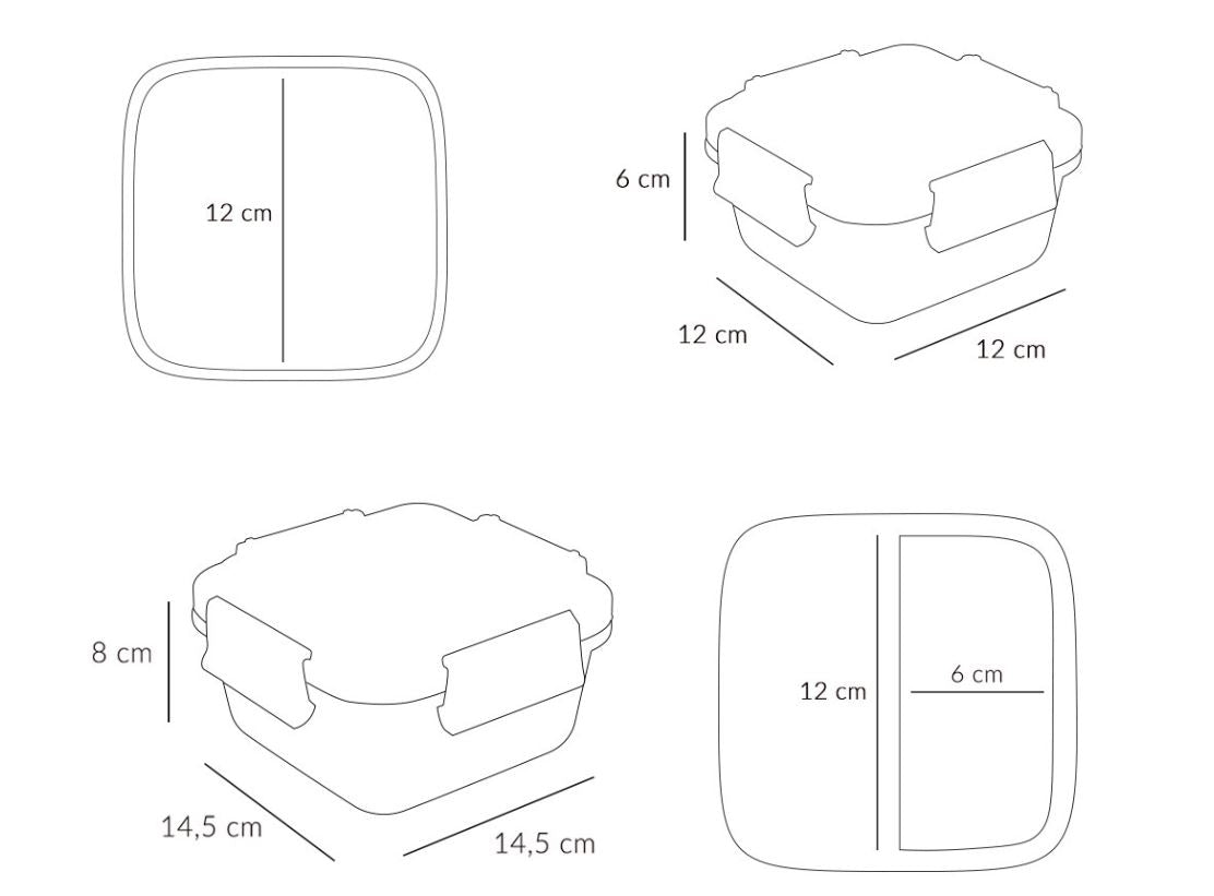 Caja Almuerzo Grande City Cars · Tutete
