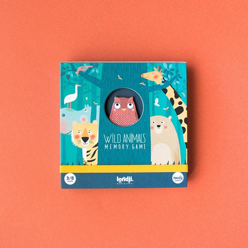 Juego de memoria - Wild Animals · Londji
