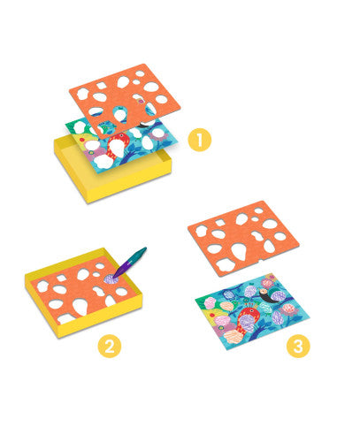 Dibujos para colorear Birdie & Co · Djeco