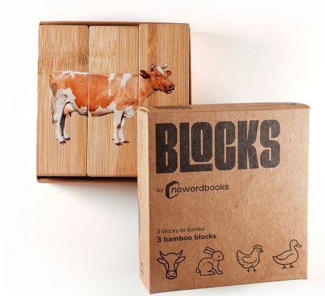Bloques Animales de Granja · Nowordbooks