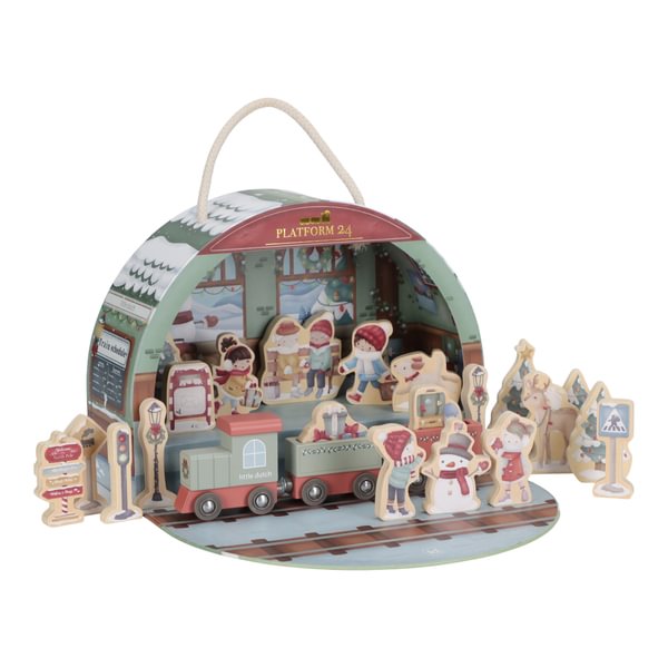 Calendario de Adviento Tren · Little Dutch