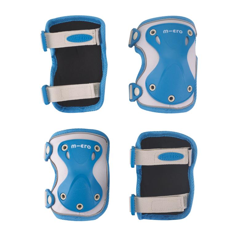 Pack RODILLERAS/CODERAS AZUL talla M · Micro
