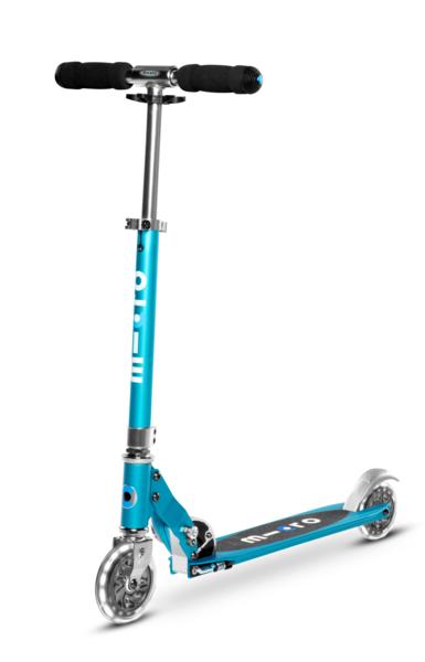 Patinete Sprite azul océano Led · Micro