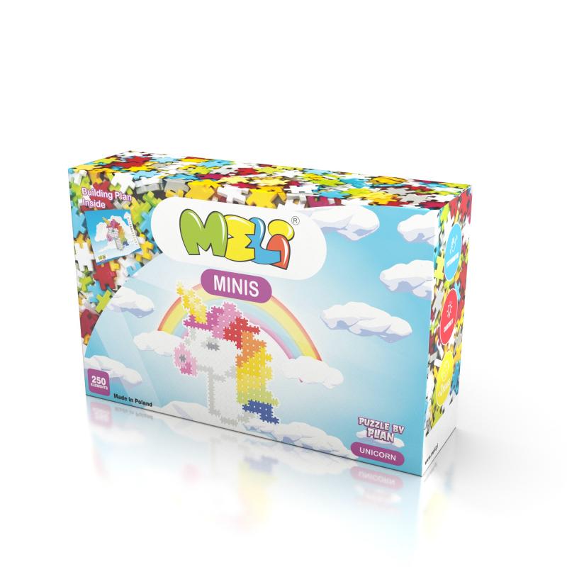 Puzle Unicornio Mini (250 piezas) · Meli