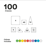 IMANIX CLASSIC 100 piezas Braintoys