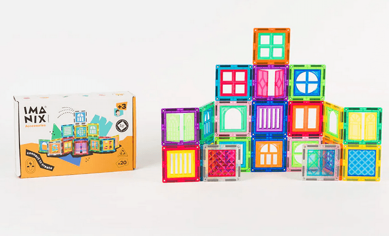 IMANIX Cool Windows 20 piezas Braintoys