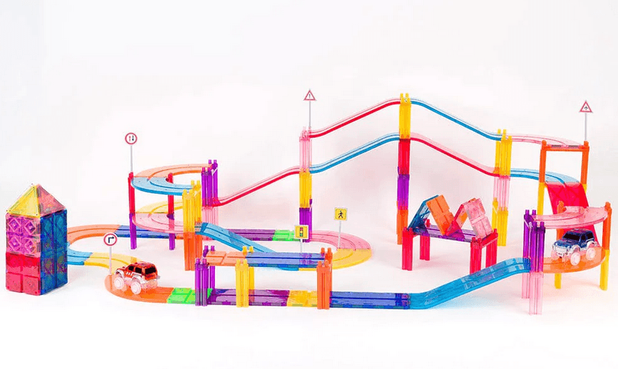 IMANIX PISTA DE CARRERAS 105 piezas Braintoys