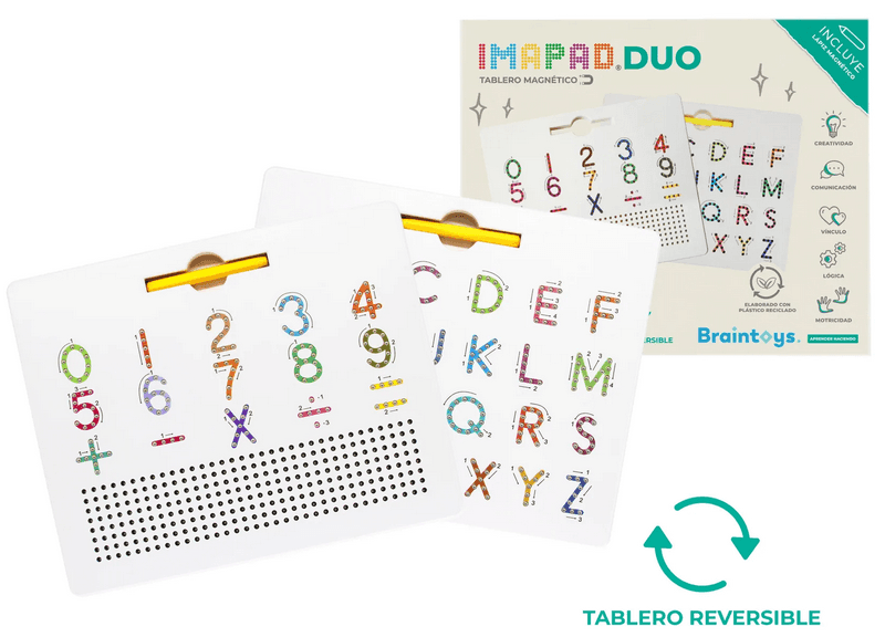 IMAPAD DUO letras y números Braintoys