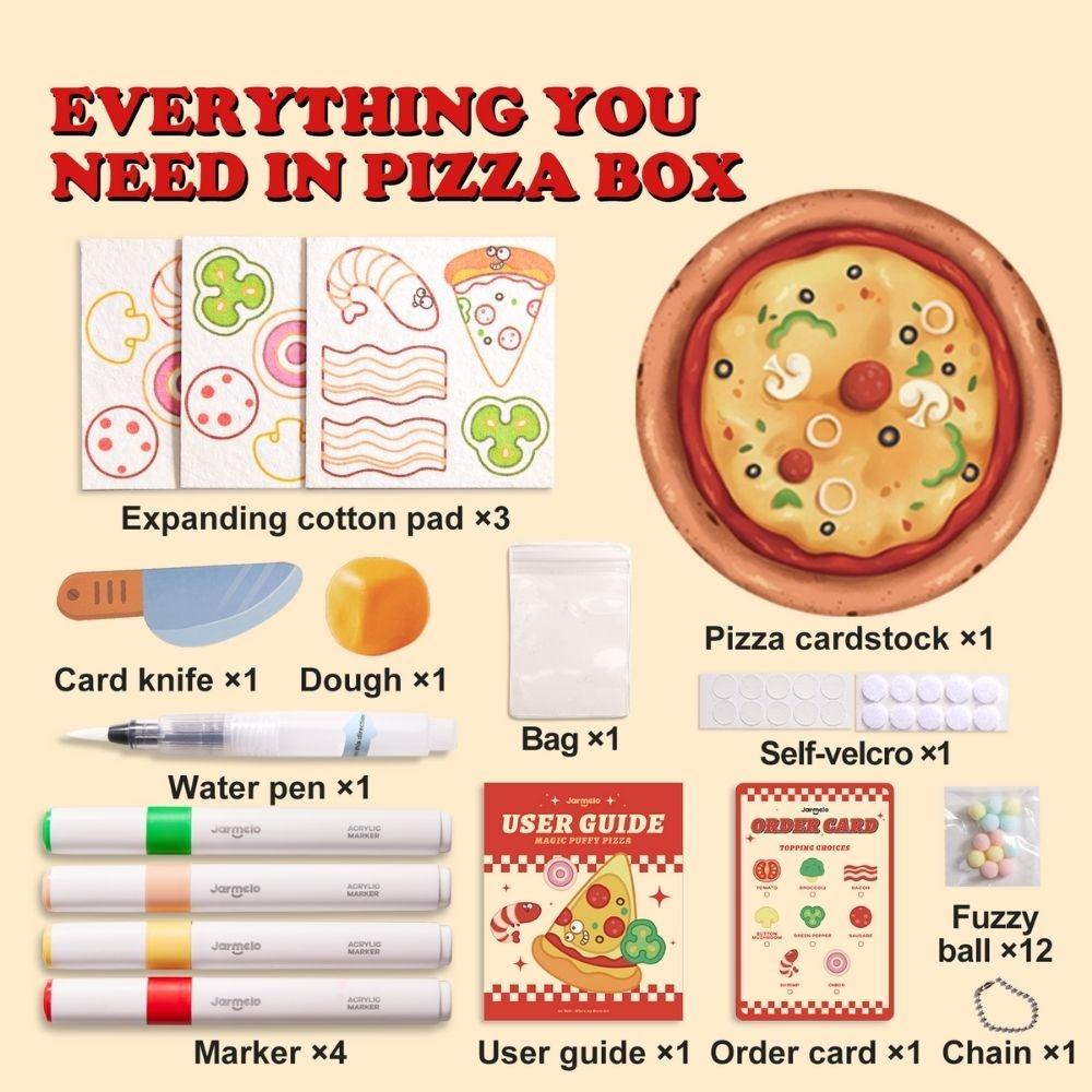 Set pintura de espuma 3D - pizza · Jarmelo