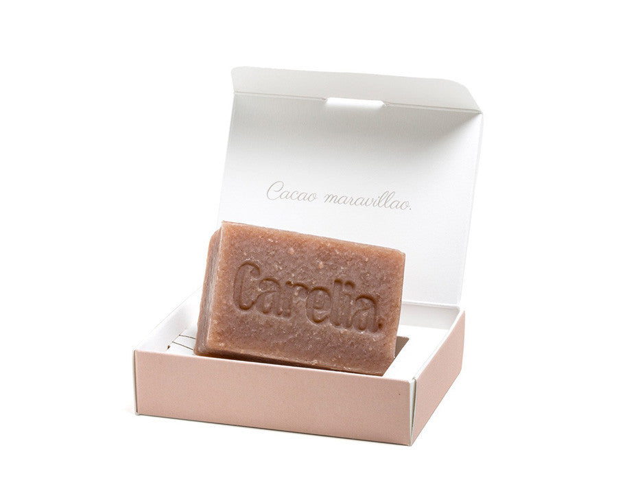 Jabón botanical & artisan cacao · Carelia
