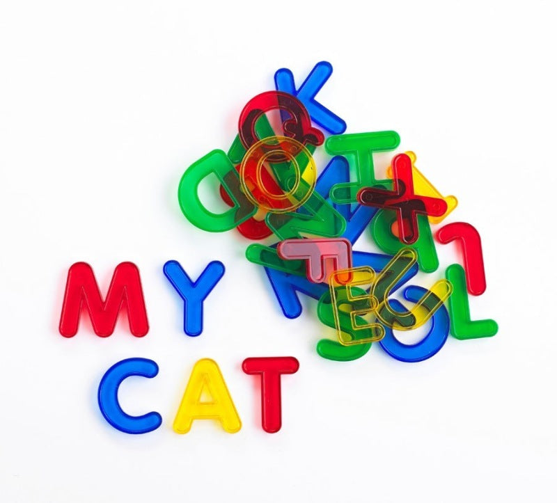 Letras Mayusculas Translucidas (26 unidades) · TickiT