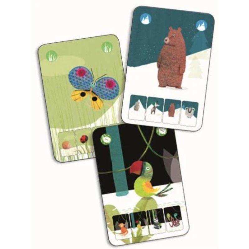 Juego de Cartas Mini Nature · Djeco