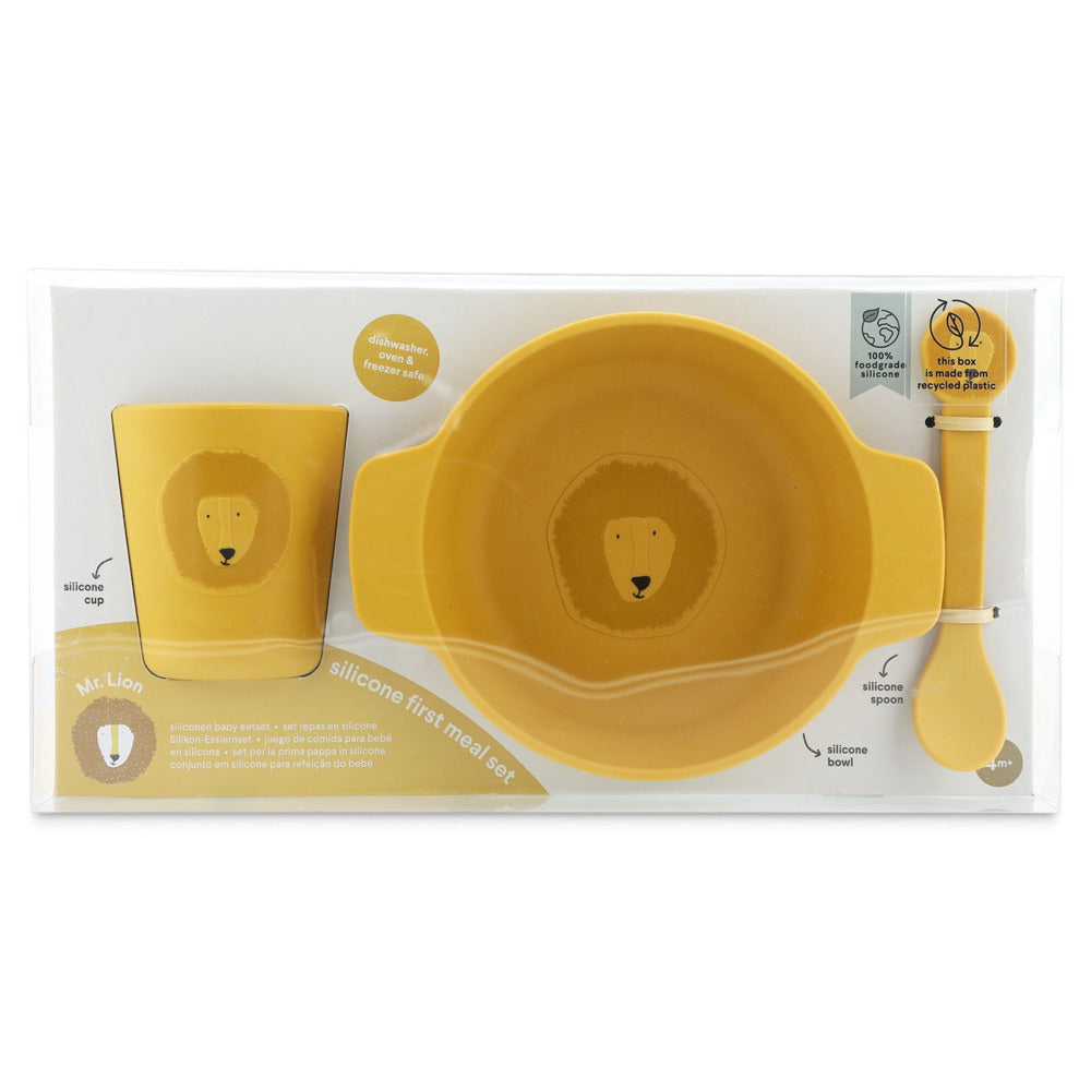 Juego de comida para bebé en silicona · Trixie