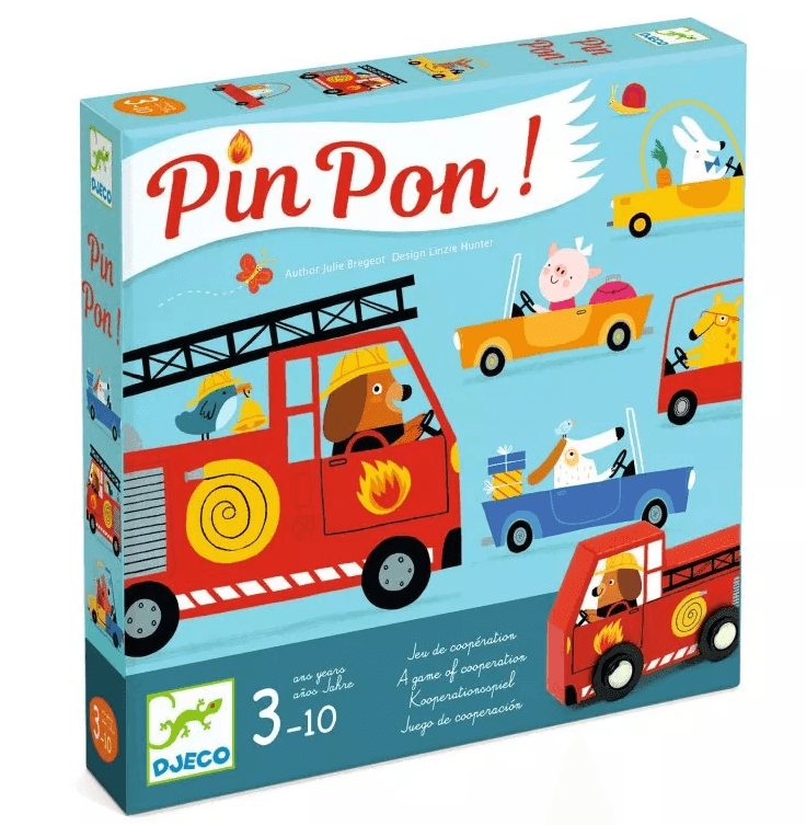 Juego De Cooperación Pin Pon Djeco