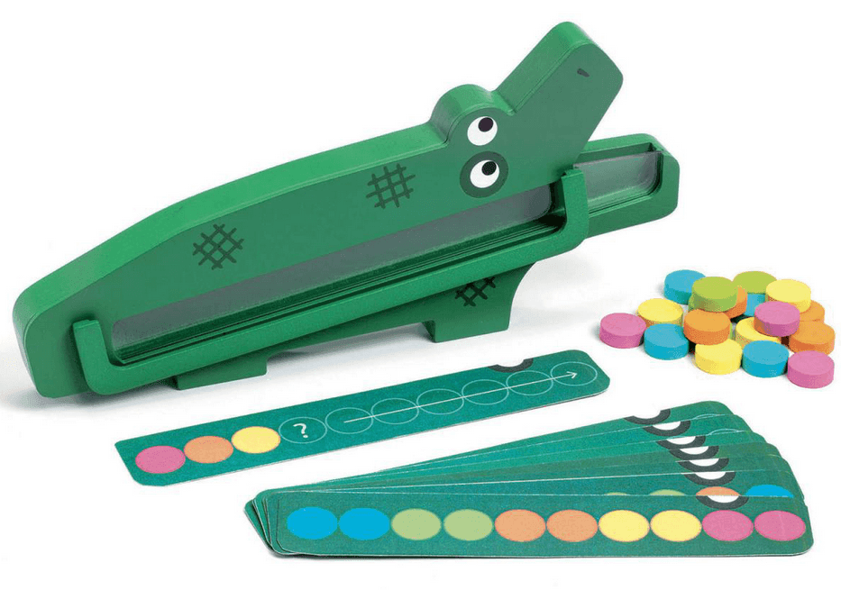 Juegos educativos Crococroc Crocobid Djeco