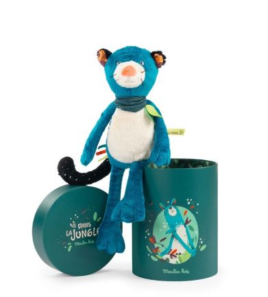 Muñeco pantera Zimba Jungla · Moulin Roty