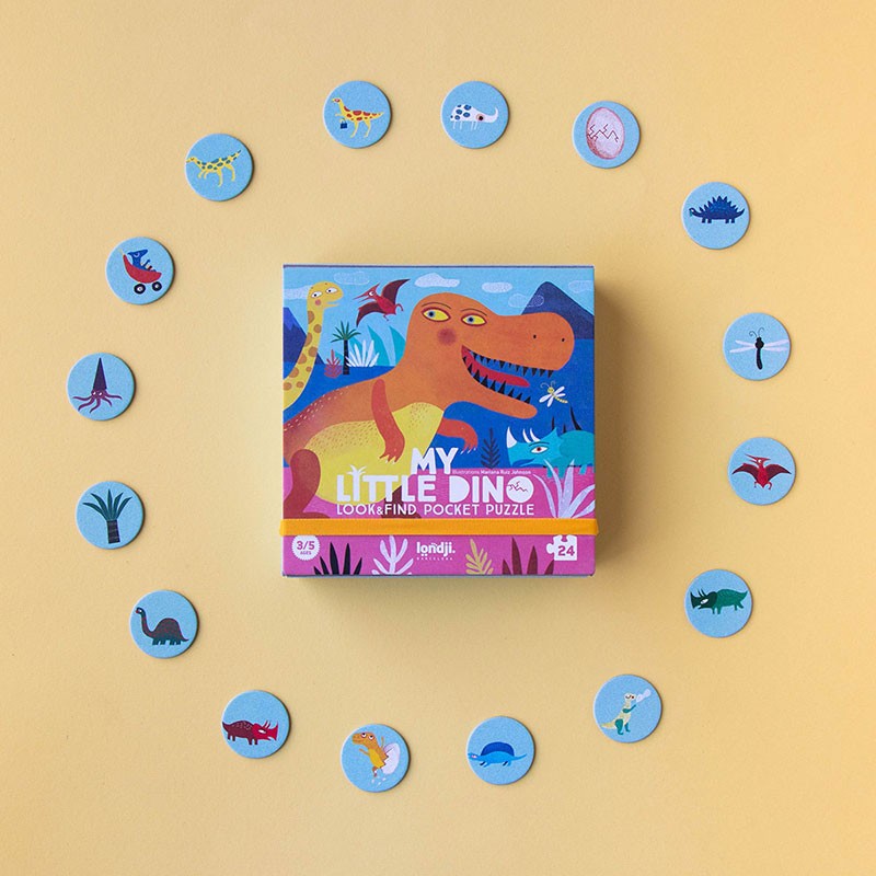My little dino pocket puzzle · Londji