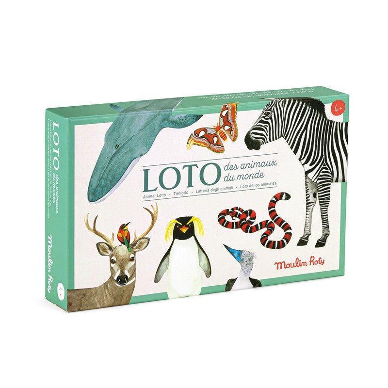 Loto de los animales Tout autour du monde