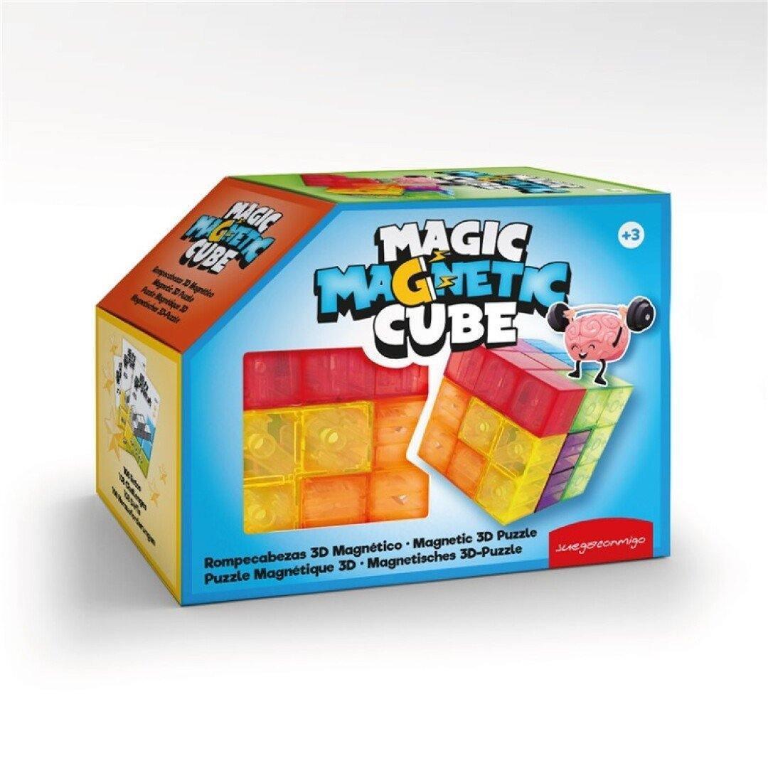 Magic magnetic cube